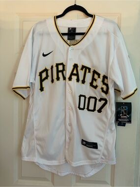 Nike Pittsburgh Pirates Authentic Collection Jersey Bond 007 Size 40 NWT